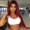 1S A Wig 24Long Straight Synthetic Wigs Ombre Red Pink Blonde Brown Green Hair For Women Can Be Cosplay 1s a wig kopen in de aanbieding 1S A Wig 24Long Straight Synthetic Wigs Ombre Red Pink Blonde Brown Green Hair For Women Can Be Cosplay 1s a wig kopen in de aanbieding