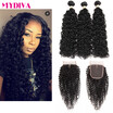 Mydiva Brazilian Kinky Curly Hair With Lace Closure Middle Part 7A 3 Bundles Virgin Human mydiva kopen in de aanbieding Mydiva Brazilian Kinky Curly Hair With Lace Closure Middle Part 7A 3 Bundles Virgin Human mydiva kopen in de aanbieding