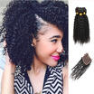 Kisshair Wholesale Price Remy Brazilian Human Hair Weaving 3 Bundles With 44 Lace Closure Kinky Curly Nature Black Extension kisshair kopen in de aanbieding Kisshair Wholesale Price Remy Brazilian Human Hair Weaving 3 Bundles With 44 Lace Closure Kinky Curly Nature Black Extension kisshair kopen in de aanbieding