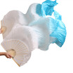 Yi Na Sheng Wu 1 Pair Dance Fans Bamboo Ribs Natural Silk Stage Performance Props Dye Belly Fan Whitelight Turquoiseturquoise yi na sheng wu kopen in de aanbieding Yi Na Sheng Wu 1 Pair Dance Fans Bamboo Ribs Natural Silk Stage Performance Props Dye Belly Fan Whitelight Turquoiseturquoise yi na sheng wu kopen in de aanbieding