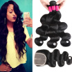 Abalance 7A Brazilian Hair Body Wave 3 Bundles With Lace Closure Unprocessed Remy Human Weave Virgin abalance kopen in de aanbieding Abalance 7A Brazilian Hair Body Wave 3 Bundles With Lace Closure Unprocessed Remy Human Weave Virgin abalance kopen in de aanbieding
