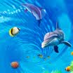 Swirl Ocean World Custom Wall Mural Wallpaper Dormitorio TV Fondo Decoraciones de pared Sala de estar Papel tapiz Papel De Parede 3D