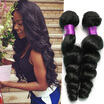 Abalance Peruvian Virgin Hair Bundles 4Pcslot 100Gpcs 6A Unprocessed Human Weaves Loose Wave Wefts Natural abalance kopen in de aanbieding