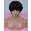 Women Brazilian Hair Straight Layered1B Black Color Short Human Bob Wigs Non Remy One Piece Free Shipping huismerk kopen in de aanbieding Women Brazilian Hair Straight Layered1B Black Color Short Human Bob Wigs Non Remy One Piece Free Shipping huismerk kopen in de aanbieding