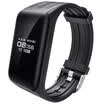 GASON SONGSON smart bracelet K1 24 hours continuous heart rate movement bracelet men&women step waterproof 50 meters call WeChat content reminder classic black