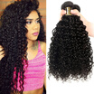 Yavida Hair Peruvian Kinky Curly 3 Bundles Weave Human Afro 7A Unprocessed yavida kopen in de aanbieding