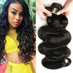 Yavida Good Quality Indian Body Wave Virgin Hair 3 Bundles Extensions Human Weave yavida kopen in de aanbieding
