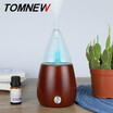 Tomnew Glass Essential Oil Diffuser Wood Aromatherapy Aroma Mist Maker Fogger Incense Aromatic Machine With 7 Colors Led Light tomnew kopen in de aanbieding Tomnew Glass Essential Oil Diffuser Wood Aromatherapy Aroma Mist Maker Fogger Incense Aromatic Machine With 7 Colors Led Light tomnew kopen in de aanbieding