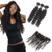 Ishow Hot Sell 7A Ear To Lace Frontal Closure With 3Bundles Brazilian Virgin Hair Deep Wave ishow kopen in de aanbieding Ishow Hot Sell 7A Ear To Lace Frontal Closure With 3Bundles Brazilian Virgin Hair Deep Wave ishow kopen in de aanbieding