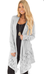Nulibenna Plus Size Fashion Lace Ladys Coat nulibenna kopen in de aanbieding