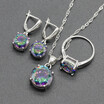 Eiolzj Pink Stone Silver Plated Wedding Jewelry Sets For Women Necklace Drop Earrings Ring Eight Colors Available Free Box eiolzj kopen in de aanbieding Eiolzj Pink Stone Silver Plated Wedding Jewelry Sets For Women Necklace Drop Earrings Ring Eight Colors Available Free Box eiolzj kopen in de aanbieding