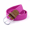 Xhtang Women Youth Fashion Casual Pin Buckle Colourful Elastic Canvas Belt xhtang kopen in de aanbieding