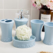Joy Collection Youku Wash Five Piece Set Soap Box Mouthwash Cup Bathroom Supplies Toothbrush Holder Lotion Bottle Blue joy collection kopen in de aanbieding Joy Collection Youku Wash Five Piece Set Soap Box Mouthwash Cup Bathroom Supplies Toothbrush Holder Lotion Bottle Blue joy collection kopen in de aanbieding