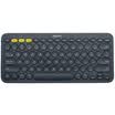 Logitech K380 Multi-device Bluetooth Keyboard Tablet PC Keyboard Phone Keyboard Dark Gray