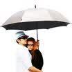German storm umbrella Birdiepal golf series straight long handle umbrella fiberglass umbrella outdoor sun umbrella dual-use umbrella sunscreen UPF50 W204 silver