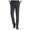 Red Bean Hodo Men Business Dress Slim Straight Men Men Pure Color Pants Gray 32