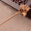 Hairpin The gold ribbon is like ladys hair Wedding brides