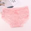 4pcs Girls Low Waist Lace Sexy Underpants Hollow Underwear Cute Womens Lace Briefs Bragas Triangularpant