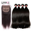 Landot 9A 5X5 Lace Closure With 3 Bundles Indian Straight Virgin Hair 4Pc Lot Unprocessed Remy Human Weave And Natural Color landot kopen in de aanbieding Landot 9A 5X5 Lace Closure With 3 Bundles Indian Straight Virgin Hair 4Pc Lot Unprocessed Remy Human Weave And Natural Color landot kopen in de aanbieding
