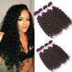 Glary Mongolian Virgin Hair Bundle Deals Deep Wave Weave Bundles Unprocessed Cheap Weft 4 glary kopen in de aanbieding