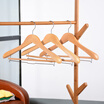 Joy Collection Maybelline Thick Wide Shoulder Solid Wood Hanger 45Cm Suit Set High Grade Multi Purpose Pants Rack Scarf joy collection kopen in de aanbieding