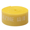 Shanze SAMZHE MST-06 free cutting cable tie tied tied rationale harness with back to back Velcro finishing with cable 20 1000mm yellow
