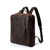 Asled Mens Shoulder Bag Leather Backpack Computer Crazy Horse asled kopen in de aanbieding