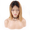 Hcdiva T1B27 Brazilian Human Hair Ombre Bob Wigs Straight 2 Tone Dark Roots Colored 130 Density 8 14 Inch hcdiva kopen in de aanbieding Hcdiva T1B27 Brazilian Human Hair Ombre Bob Wigs Straight 2 Tone Dark Roots Colored 130 Density 8 14 Inch hcdiva kopen in de aanbieding