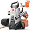 Yili YILI household rechargeable lithium electric car washing machine high pressure cleaning machine water gun 220v car wash water pump car wash artifact brush tool YLQ4670D-B car supplies