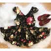 Toddler Kids Baby Girls sin mangas vestido de fiesta floral vestido de fiesta trajes ropa