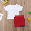 Meihuid Canis Newborn Kid Baby Girls Bow Flower Tie Tops T Shirt Short Mini Skirt Outfit meihuid kopen in de aanbieding Meihuid Canis Newborn Kid Baby Girls Bow Flower Tie Tops T Shirt Short Mini Skirt Outfit meihuid kopen in de aanbieding