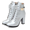 Idifu Womens Trendy Buckle Strap Almond Toe Lace Up Booties Side Zipper Chunky High Heel Short Boots Shoes idifu kopen in de aanbieding Idifu Womens Trendy Buckle Strap Almond Toe Lace Up Booties Side Zipper Chunky High Heel Short Boots Shoes idifu kopen in de aanbieding