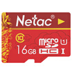 Netac 16Gb Micro SD Memory Card Class10 Red