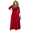 Great Power Star New Fashion Women Dress Stretch Wrap V Neck Three Quarter Sleeve Maxi Plus Size Casual One Piece great power star kopen in de aanbieding Great Power Star New Fashion Women Dress Stretch Wrap V Neck Three Quarter Sleeve Maxi Plus Size Casual One Piece great power star kopen in de aanbieding
