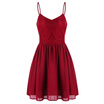 Gbtiger Spaghetti Strap Backless Mini Flare Dress gbtiger kopen in de aanbieding