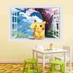 Duopindun Pokemon Pikachu 3D Window View Wall Sticker Vinyl Decals Kids Room Decor Mural duopindun kopen in de aanbieding Duopindun Pokemon Pikachu 3D Window View Wall Sticker Vinyl Decals Kids Room Decor Mural duopindun kopen in de aanbieding