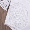 Newborn Baby Girl Lace Floral Romper Jumpsuit Bodysuit Outfits Sunsuit Clothes
