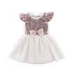 Vestido de fiesta de dama de honor vestido de fiesta de tul de encaje vestido de fiesta de tul de encaje infantil de UK Kid