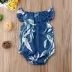 AU 2018 Newborn Infant Baby Girl Floral Romper Bodysuit Jumpsuit Outfits Clothes