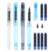 Joy Collection Hero 395 Students With Positive Posture Writing Calligraphy Pen Ink Bag Set Male Models 4 Sticks joy collection kopen in de aanbieding Joy Collection Hero 395 Students With Positive Posture Writing Calligraphy Pen Ink Bag Set Male Models 4 Sticks joy collection kopen in de aanbieding