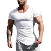 Duopindun Mens Slim Fit O Neck Short Sleeve Muscle Tee Shirts Casual T Shirt Tops Blouse duopindun kopen in de aanbieding Duopindun Mens Slim Fit O Neck Short Sleeve Muscle Tee Shirts Casual T Shirt Tops Blouse duopindun kopen in de aanbieding