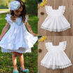 Meihuid Summer Cute Kids Toddler Baby Girl Clothes White Lace Dress Party meihuid kopen in de aanbieding