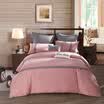 LOVO stripes cotton bed setbed kit duvet coverbed sheetpillowcase 15m bed