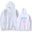 Ámate a ti mismo KPOP BTS Bangtan Boys sudadera con capucha bolsillo suéter unisex
