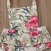 Newborn Baby Girl Halter Romper Bodysuit Jumpsuit Headband Clothes Outfit Set