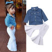 Meihuid Newborn Toddler Kid Baby Girl T Shirt Tops Flared Pant 2Pcs Set Outfits Clothes meihuid kopen in de aanbieding Meihuid Newborn Toddler Kid Baby Girl T Shirt Tops Flared Pant 2Pcs Set Outfits Clothes meihuid kopen in de aanbieding