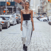 Womens Casual Jogger Dance Harem Sport Pantalones largos Pantalones Pantalones de chándal
