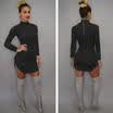Moda para mujer vendaje Bodycon noche fiesta sexy cóctel corto vestido mini