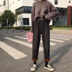 Oloey 2018 Autumnwinter New Korean Version High Waisted Loose With Fleece Thickened Straight Tube Wide Leg Jeans Women oloey kopen in de aanbieding Oloey 2018 Autumnwinter New Korean Version High Waisted Loose With Fleece Thickened Straight Tube Wide Leg Jeans Women oloey kopen in de aanbieding
