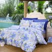 FUANNA FUANNA Home Textiles Bedding Set of Cotton Twill Bed Four-piece Sheets Quilt Flying Feifei April 18m Bed Applicable 230 229cm Blue
